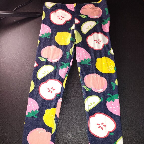 PRE-OWNED CHILDREN PLACE 2 PIECE MATHCHING FRUITY PANTS SET - Picture 2 of 8